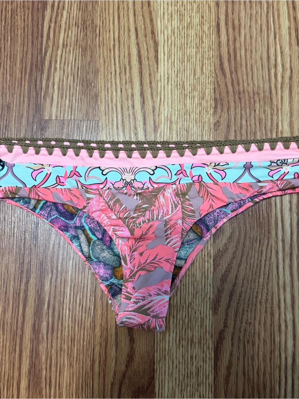 Maaji Reversible Floral Print Bikini Bottom
